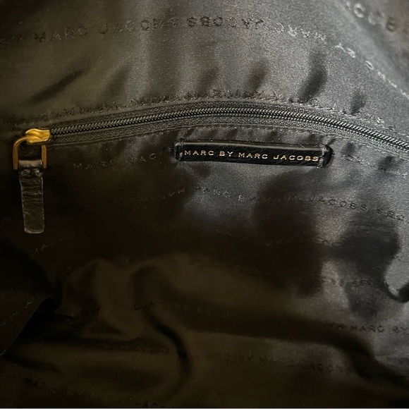 Marc by Marc Jacobs Washed Up Lauren Black Satchel Bag - Picture 9 of 14